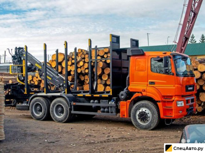 Сортиментовоз КамАЗ 6580