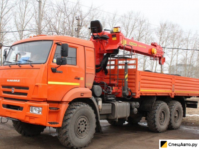 Бортовой грузовик с КМУ КамАЗ 43118 С КМУ Инман ИТ-150