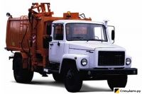 Мусоровоз ГАЗ 3309 КО-440-2 (с боковой загрузкой)