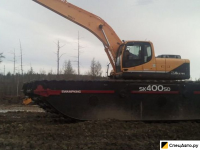Экскаватор-амфибия Swampking SK400