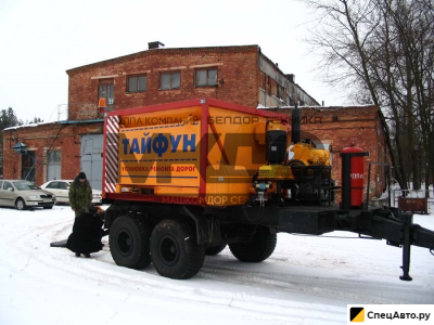 Машина для ямочного ремонта дорог МАЗ ТАЙФУН
