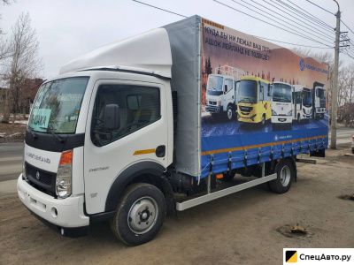 Тентованный автомобиль Ashok Leyland Partner C (Nissan Cabstar)