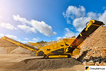 Подрядные работы по дроблению или сортировке на площадке заказчика