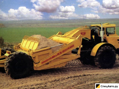 Скрепер МоАЗ 6014