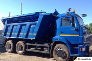 Комбинированная дорожная машина МД-651 на самосвале КамАЗ 65115