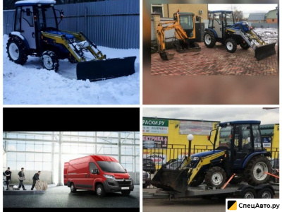 Минитехника, миниэкскаватор: минитрактор, минипогр