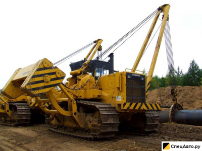 Трубоукладчик среднего диаметра  Komatsu D355C-3