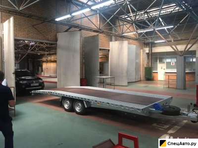 Легковой прицеп-автовоз (лафета) 6 метров (6.0х2.45)