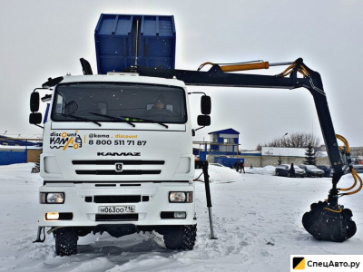 Металловоз (ломовоз) КамАЗ 6522