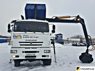 Металловоз (ломовоз) КамАЗ 6522