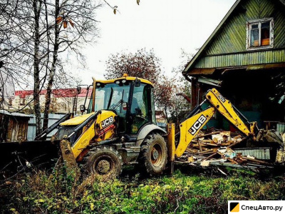 Экскаватор, демонтаж