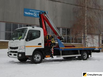 Эвакуатор Mitsubishi Fuso Canter TF с КМУ Fassi F100