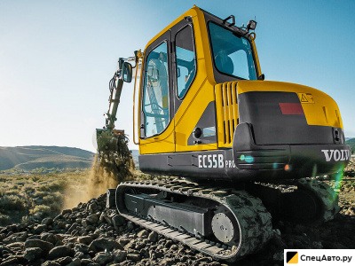 Мини-экскаватор Volvo EC55B PRO