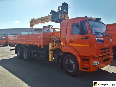 Бортовой грузовик с КМУ КамАЗ 65115-773094-50 с КМУ Soosan SCS736
