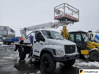 Автовышка ГАЗ Садко Next C41A23 с АГП КЭМЗ ТА-18