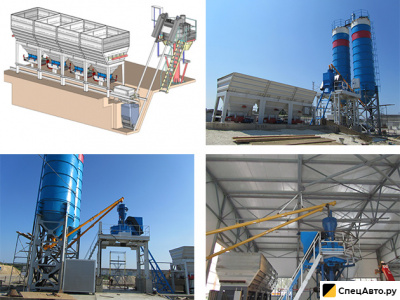 Бетоносмесительная установка СТРОЙМЕХАНИКА Тула 120С