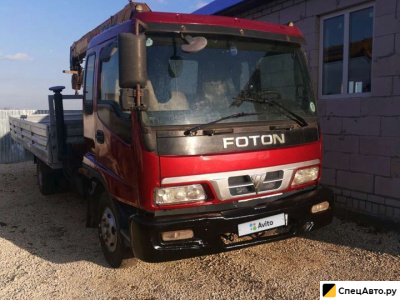 Бортовой грузовик с КМУ FOTON Auman BJ10xx