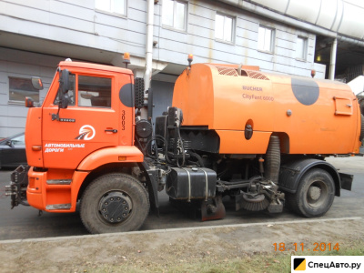 Вакуумная уборочная машина                                                         SPT                                                     BUCHER6000 на шасси КАМАЗ