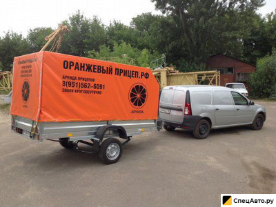 Прокат прицепов без залога 24/7 легковых и лодочны