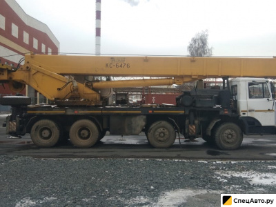 Автокран Ивановец КС-6476 на шасси МЗКТ 69234