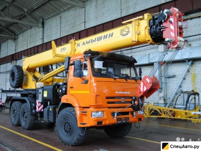 Автокран Камышин КС-55713-5К-4 на шасси КамАЗ 43118
