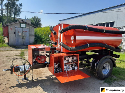 Пожарный прицеп ОПМ-4,0 с мотопомпой