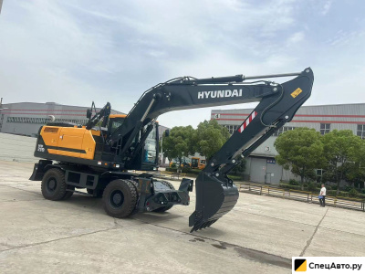 Колесный экскаватор Hyundai HW 210