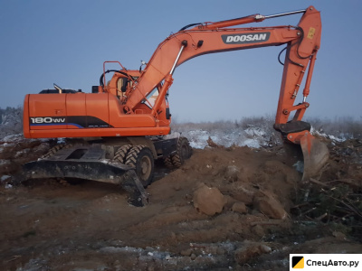 Колесный экскаватор Daewoo SOLAR L 180W-V