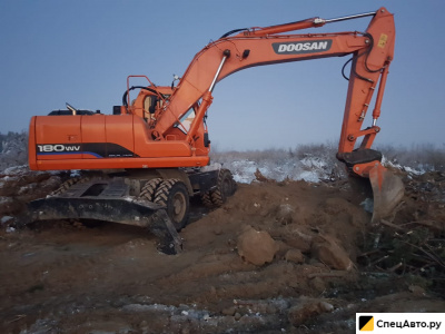 Колесный экскаватор Daewoo SOLAR L 180W-V