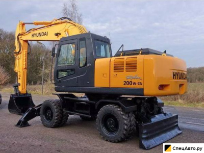Колесный экскаватор Hyundai  200 W-7A