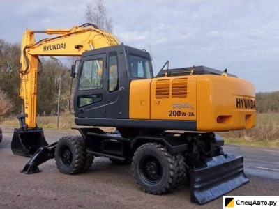 Колесный экскаватор Hyundai  200 W-7A