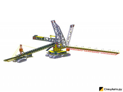 Отвалообразователь НКМЗ шагающий
