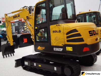 Мини-экскаватор SDLG LinGong E660FL