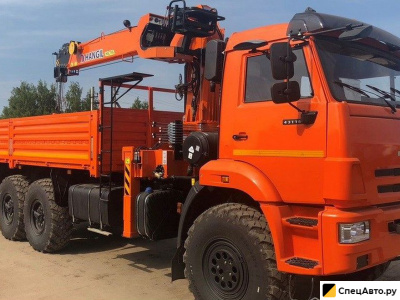 Седельный тягач КамАЗ 43118 с КМУ