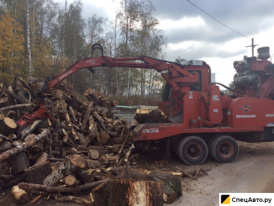 Аренда дробилки для дерева,веток,целых деревьев