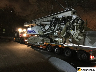 Трал Камаз АГП-29РТ (шасси KАМАЗ-43114 6x6)