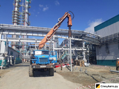 Завинчивание Винтовых Свай аренда убм-85 бм-811