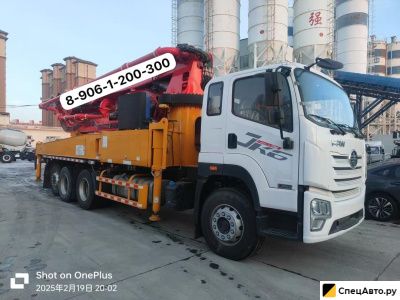 Автобетононасос Sany faw на шасси faw jk6