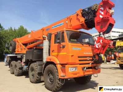 Автокран Клинцы КС-65719-3К на шасси КамАЗ 63501