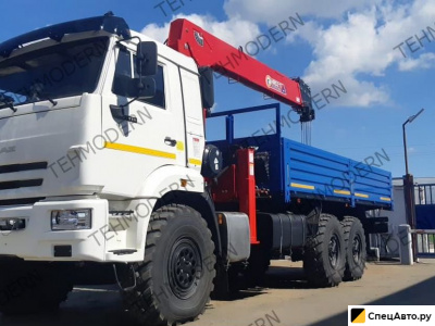 Бортовой грузовик с КМУ КамАЗ 43118