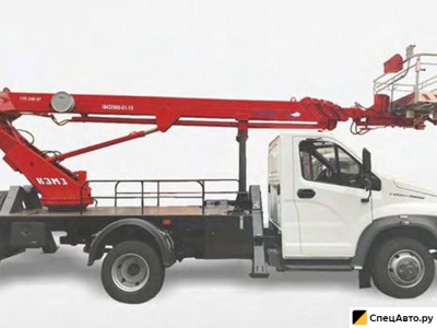 Автовышка ГАЗ ГАЗон Next C41R13 с АГП КЭМЗ ТА-18