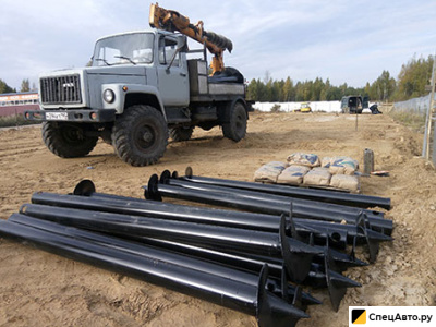 Аренда ямобура, сваекрута в Москве и Подмосковье