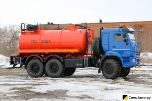 Вакуумная машина КамАЗ 43118 АКН-10 НПО Вектор