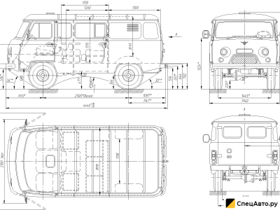 Легкий коммерческий транспорт УАЗ 390995, фургон