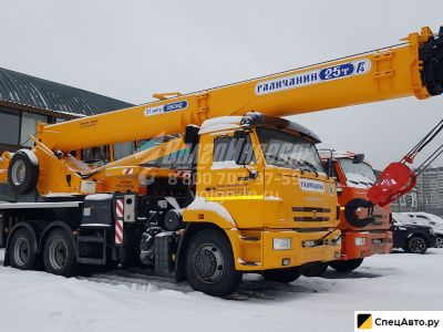 Автокран Галичанин КС-55713-1В-4 на шасси КамАЗ 65115