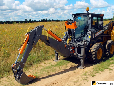 Экскаваторная установка для мини-погрузчика