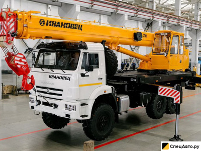 Автокран Ивановец КС-45717К-3В на шасси КамАЗ 43118