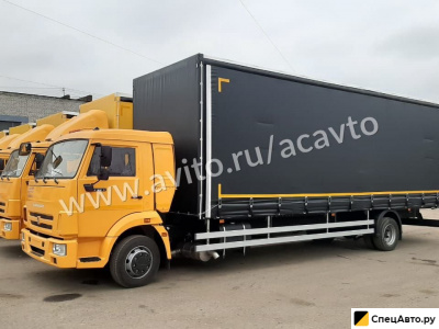 Тентованный грузовик КамАЗ 4308