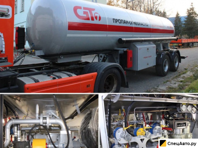 Полуприцеп газовоз GT7 ппцт-20