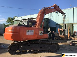 Перегружатель гусеничный Hitachi 160 c грейфером